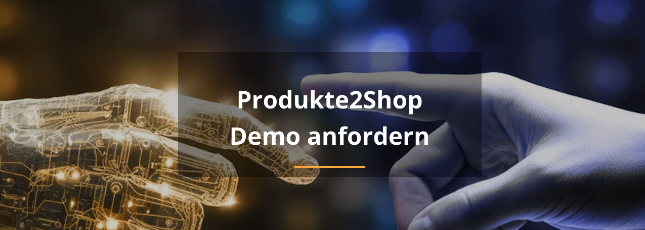 Produkte2Shop Demo, Präsentation des Portals