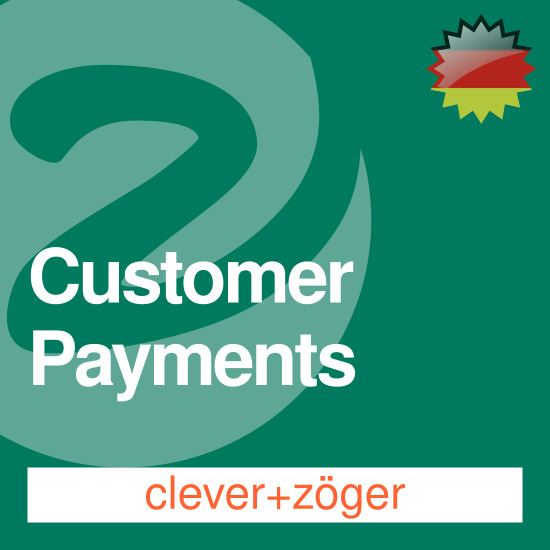 Mit Customer Payments Zahlarten je Kunde definieren